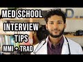 Med School Interview Tips + Resources | MMI vs Tradional Medical Interviews Questions