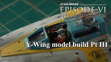Bandai Y-Wing Model Build Pt III Nose Cone Assembly & Painting