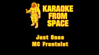 MC Frontalot • Just Once | Karaoke • Instrumental • Lyrics screenshot 5