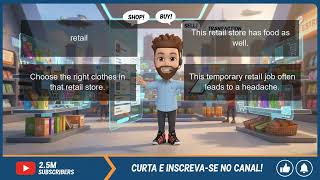 E aí, galera! Descubra o segredo do 'retail' – Master English Shopping Terms!