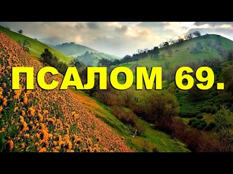 Псалтирь. ПСАЛОМ 69. [рус.]