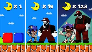 Super Mario Bros. but Moons Makes Lord X vs MX More REALISTIC!...