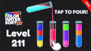 Color Water Sort Puzzle: Liquid Sort It 3D - Level - 211 | Hire Games
