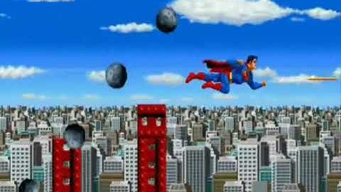 Superman Arcade TAITO 1987 Full Gameplay Tribute parte1+intro