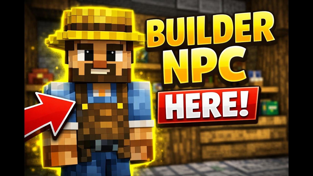 Where Is The Builder NPC (Hypixel Skyblock) - YouTube