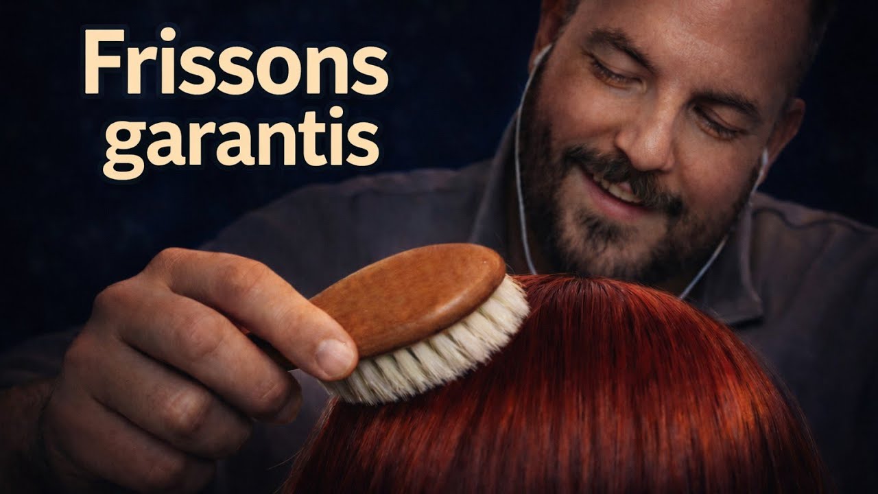 ASMR 😴 Je m'occupe de tes cheveux ❤️ MASSAGE PEIGNAGE BROSSAGE ❤️ ATTENTION PERSONNELLE ULTIME