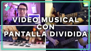 Cómo hacer un VIDEO de MÚSICA con PANTALLA DIVIDIDA - Multipantalla | Filmora9 screenshot 4