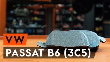 Hvordan bytte foran bremseklosser der på VW PASSAT B6 (3C5) [AUTODOC-VIDEOLEKSJONER]