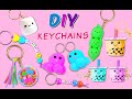 8 amazing diy keychains  how to make super cute key chain at home  easy steps