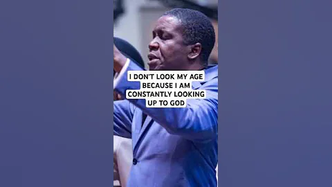 I DON'T LOOK MY AGE BECAUSE I AM CONSTANTLY LOOKING UP TO GOD.  - Bishop David Abioye #Shorts
