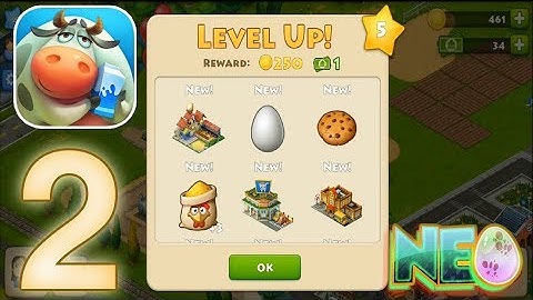 Township: Gameplay Walkthrough Part 2 - Reach Level 5! (iOS - Android)