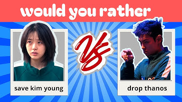 Would You Rather..? SQUID GAME 2 Edition 🦑🔥 Ultimate Survival Choices!
