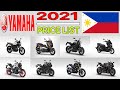 YAMAHA MOTORCYCLE PRICE LIST IN PHILIPPINES 2021