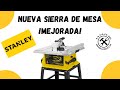 Nueva Sierra de mesa Stanley 😲 ¡MEJORADA! 🦾 ✅✅