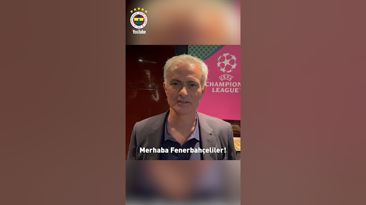 Jose Mourinho'dan Taraftarımıza Mesaj 📨