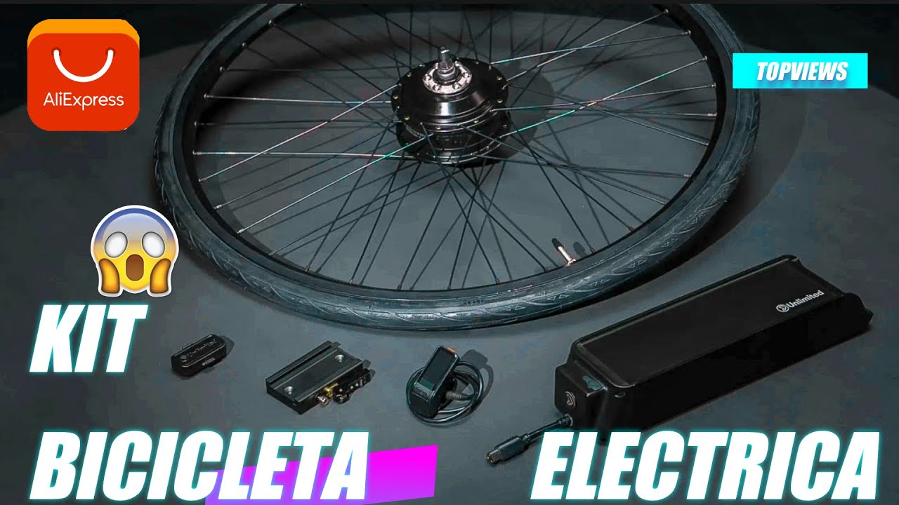 kit bicicleta electrica aliexpress - YouTube