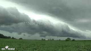 Cory Marshall - La Harpe, Illinois - Shelf Cloud Plus Time Lapse - July 19th, 2016