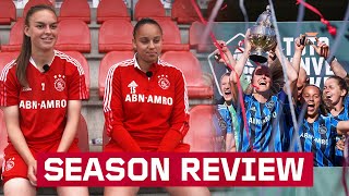 Bloedstollende titelstrijd en bekerwinst 😨🏆 | Ajax Vrouwen seizoensoverzicht 2021-2022