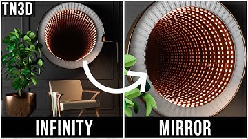 V-ray for Sketchup Interior | Render Infinity Mirror Tutorial | Vray Material Tips