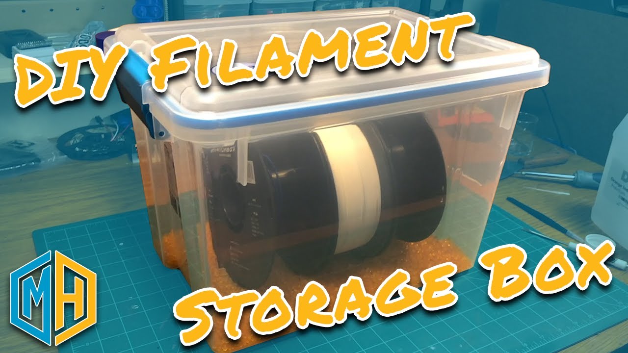 how can I make a container like this airtight for storing filament? :  r/3Dprinting