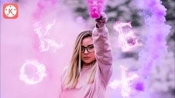 How to make smoke intro in kinemaster || Smoke effect in Kinemaster