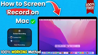 How to Screen Record on Mac (2025) – Quick & Easy Tutorial in 2025