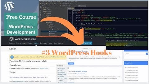 #3 WordPress Hooks topic