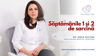 Săptămânile 1 și 2 de sarcină I Dr. Anca Sultan I Femmeboutiquemedical.com