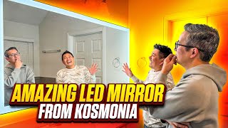 Mind-Blowing LED Mirror Installation | Kosmonia