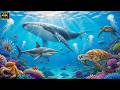Ocean Wildlife 4K 🌊 | Peaceful Underwater Animals |Relaxing Music &amp; Calm Ocean Life #usa #geography