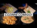 Cozinhe comigo frango com creme de batata e bacon  ep 9