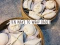 10 Ways to Wrap Chinese Pork Buns (Baozi) 包子