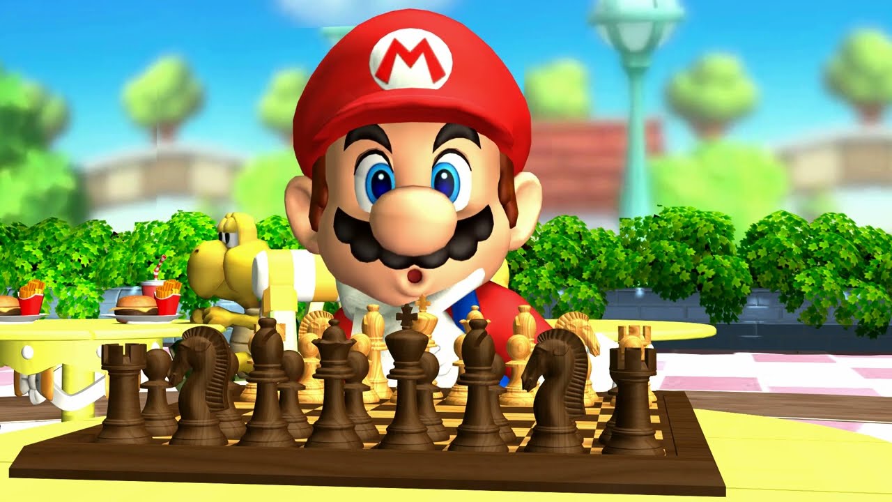 Super Mario chess set (one of my favourite)