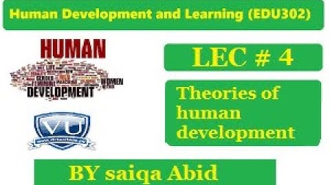 Human development & learning(edu302) lec# 4 || (URDU) || with easy steps