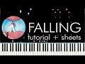 Harry Styles - Falling - Piano Tutorial - How to Play