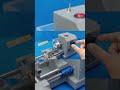 Homemade mini lathe from PVC | Comment your doubts | #machine #wheelsaw #enginelathe #minilathe
