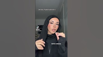 Jersey Hijab tutorial 🤍 #hijabers #hijabi #hijabista #hijabiz #hijabfashion #hijabtutorial