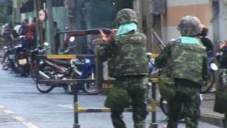 Several dead as Thai troops open fire on protesters