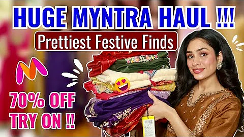 MYNTRA SALE HAUL"festive/Wedding Kurta Sets"Affordable festive outfits to style this Wedding Season 