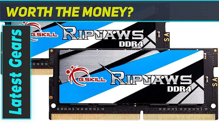 Unleash Ultimate Laptop Performance with G.SKILL Ripjaws DDR4 64GB RAM!