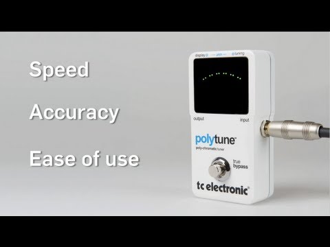 This is PolyTune from TC Electronic! (HD) - YouTube