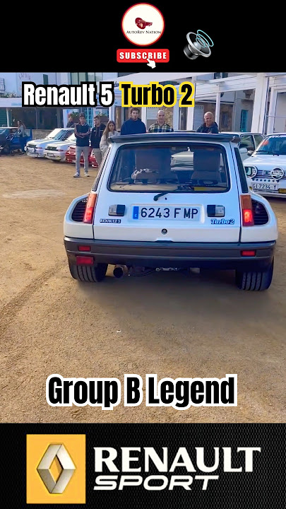 Renault 5 Turbo 2–That Mid-Engine Sound Never Gets Old🔥 #renault5turbo #renault #groupb #rallycar