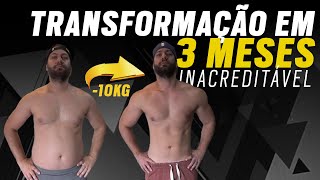 BUFF NO SHAPE: EMAGRECI MUITO EM 3 MESES - A TRANSFORMAÇÃO DO GAMER SAUDÁVEL: -10KG!