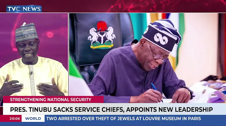 President Tinubu Sacks Service Chiefs, Appoints New Leadership