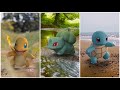 Bulbasaur charmander  squirtle in real life  kanto starters pokmon the world of pokmon