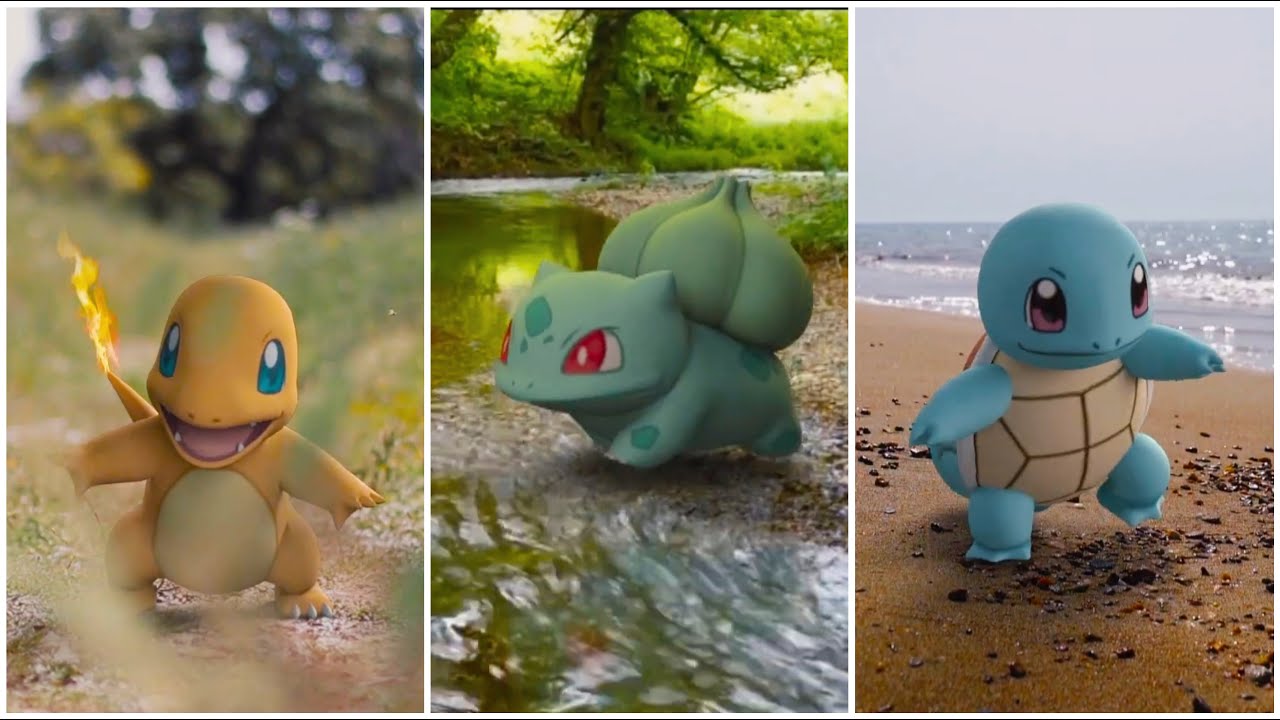 Pokémon: Artista mostra como seria Charmander e Bulbasaur se eles fossem do tipo  Sombrio - Millenium