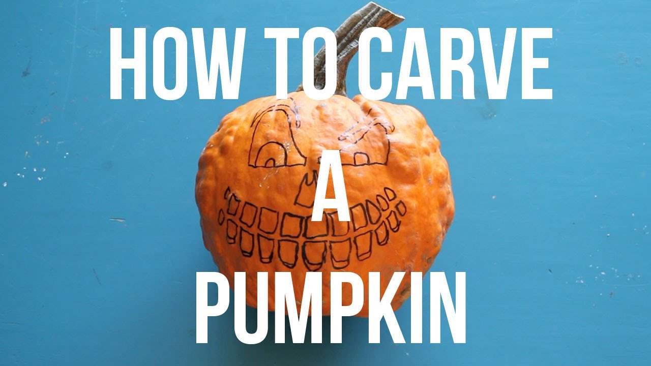 Youtube how to carve a pumpkin