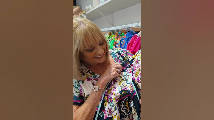 Denise Drysdale in Our S25 Organic Cotton Dress - Orientique SHORT