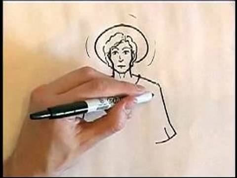 how to draw angels demons drawing an angel body youtube