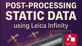 How to process static data using Leica infinity | part III #surveying #leicainfinity #shorts #gnss 